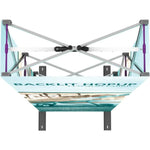 HOPUP 2.5FT BACKLIT STRAIGHT FULL HEIGHT TENSION FABRIC DISPLAY KIT