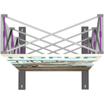 HOPUP 2.5FT STRAIGHT FULL HEIGHT TENSION FABRIC DISPLAY