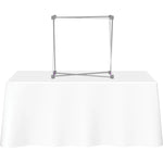 Hopup 2.5ft Straight Tabletop Tension Fabric Display