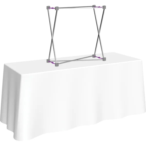 Hopup 2.5ft Straight Tabletop Tension Fabric Display