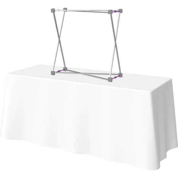 Hopup 2.5ft Straight Tabletop Tension Fabric Display