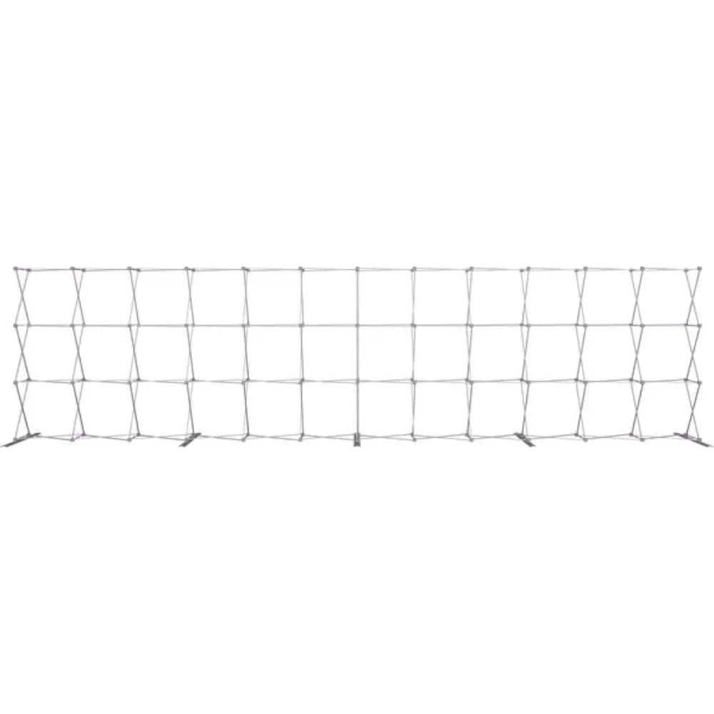 HOPUP 30FT STRAIGHT FULL HEIGHT TENSION FABRIC DISPLAY