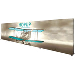 HOPUP 30FT STRAIGHT FULL HEIGHT TENSION FABRIC DISPLAY