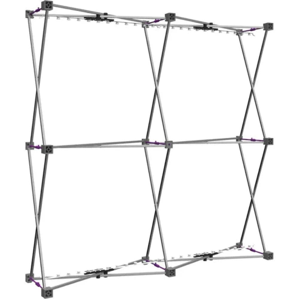 Hopup 5ft Backlit Straight Tabletop Tension Fabric Display
