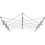 HOPUP 5.5FT CURVED FULL HEIGHT TENSION FABRIC DISPLAY