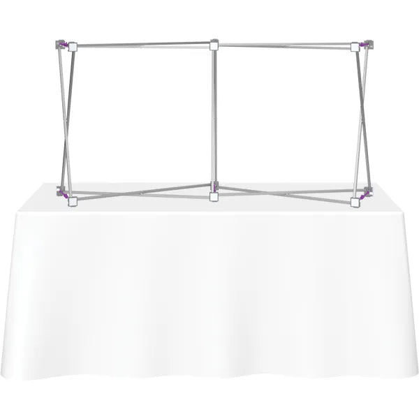 Hopup 5.5ft Curved Tabletop Tension Fabric Display
