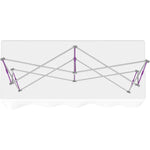 Hopup 5.5ft Curved Tabletop Tension Fabric Display