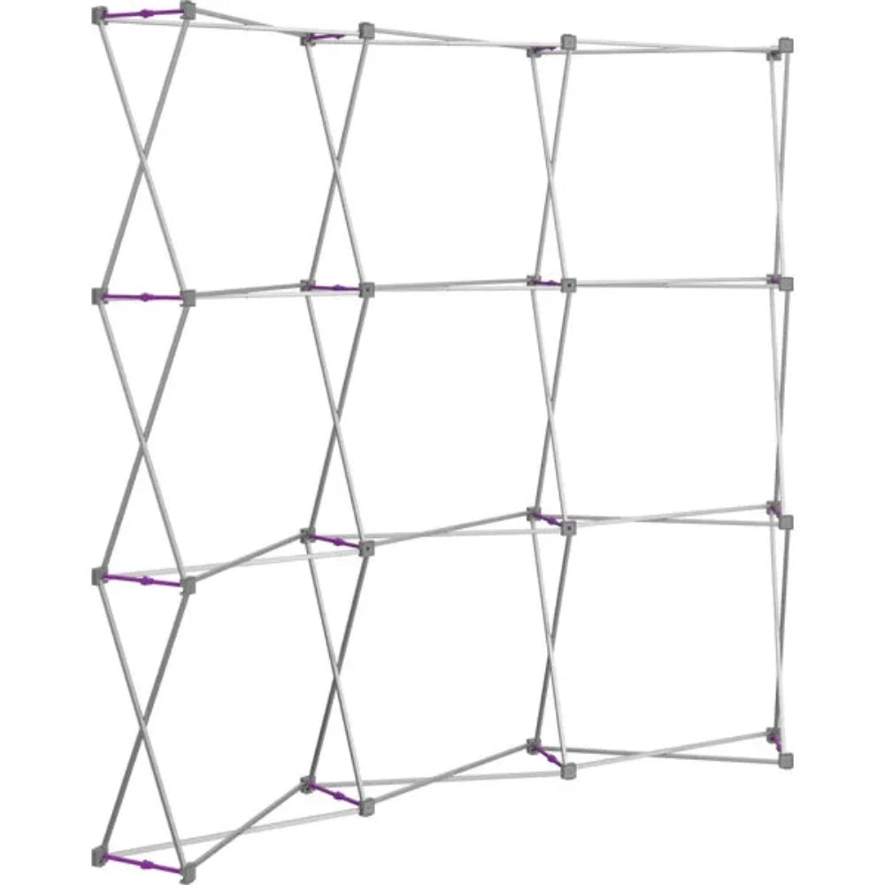 Hopup 7.5ft Curved Full Height Tension Fabric Display