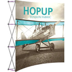 Hopup 7.5ft Curved Full Height Tension Fabric Display
