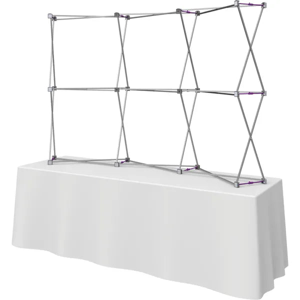 Hopup 7.5ft Curved Tabletop Tension Fabric Display