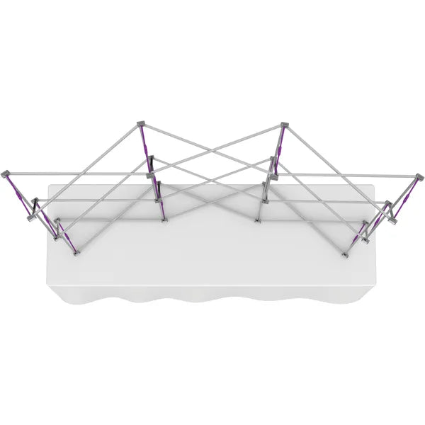 Hopup 7.5ft Curved Tabletop Tension Fabric Display