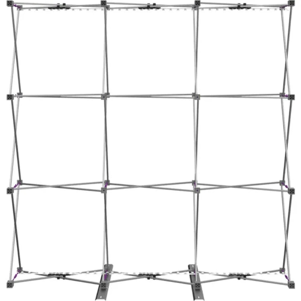 HOPUP 7.5FT BACKLIT STRAIGHT TENSION FABRIC DISPLAY KIT