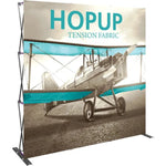 HOPUP 7.5FT STRAIGHT FULL HEIGHT TENSION FABRIC DISPLAY