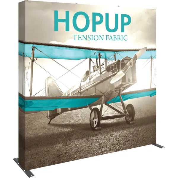 HOPUP 7.5FT STRAIGHT FULL HEIGHT TENSION FABRIC DISPLAY