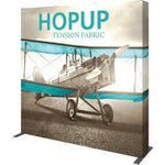 HOPUP 7.5FT STRAIGHT FULL HEIGHT TENSION FABRIC DISPLAY