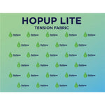 Hopup Lite 10ft Straight Full Height Tension Fabric Display