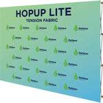 Hopup Lite 10ft Straight Full Height Tension Fabric Display