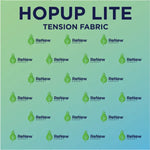 Hopup Lite 8ft Straight Full Height Tension Fabric Display