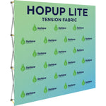 Hopup Lite 8ft Straight Full Height Tension Fabric Display