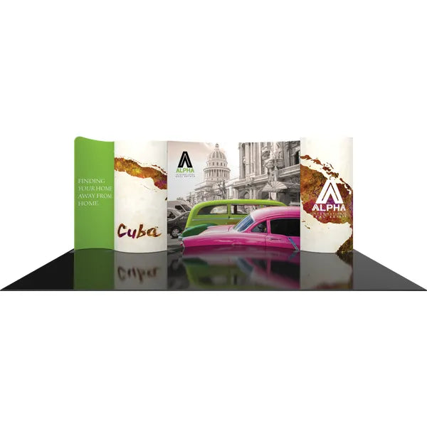 Graphic Modulate Series 1 20ft Fabric Backwall Kit 01