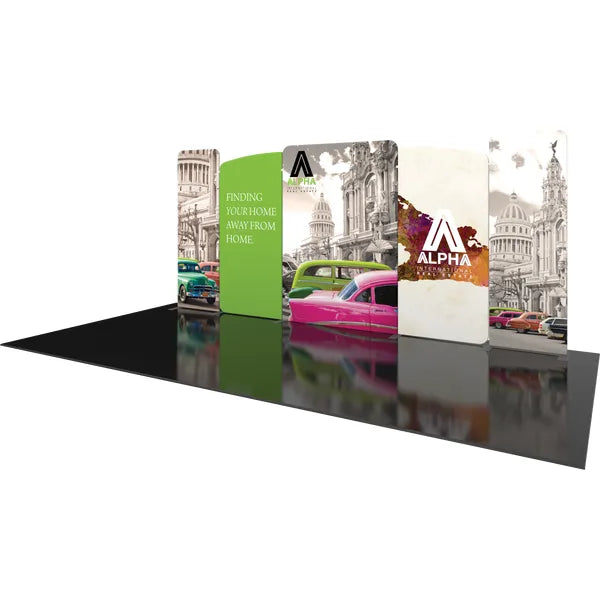 Graphic Modulate Series 2 20ft Fabric Backwall Kit 02