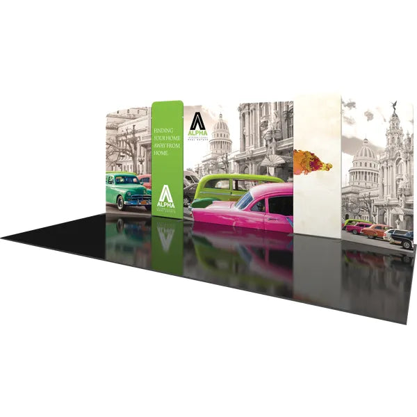 Graphic Modulate Series 3 20ft Fabric Backwall Kit 03