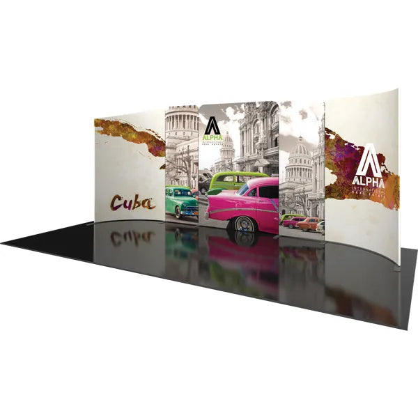 Graphic Modulate Series 4 20ft Fabric Backwall Kit 04