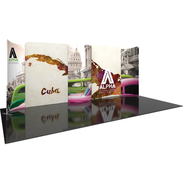 Graphic Modulate Series 5 20ft Fabric Backwall Kit 05