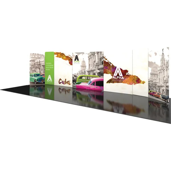 Graphic Modulate Series 3 30ft Fabric Backwall Kit 03