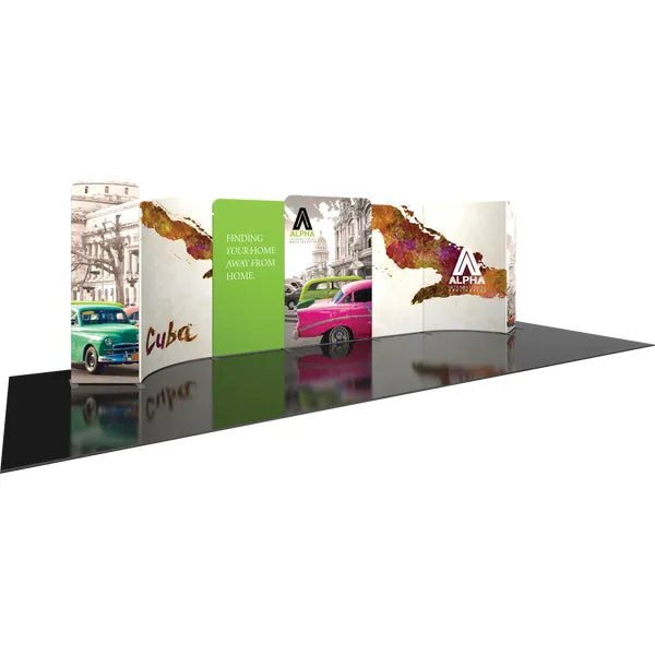 Graphic Modulate Series 4 30ft Fabric Backwall Kit 04