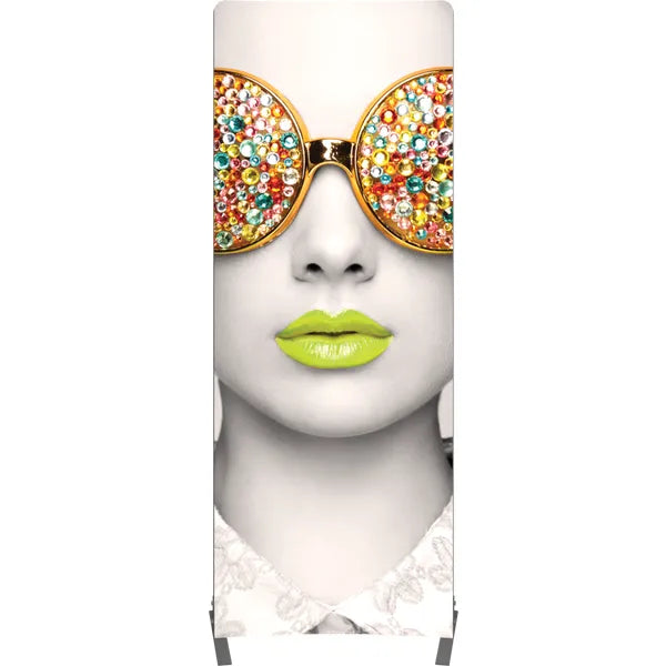 Vector Frame Curved 01 Fabric Banner Display