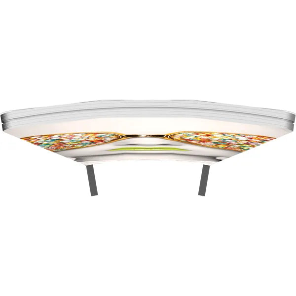 Vector Frame Curved 01 Fabric Banner Display