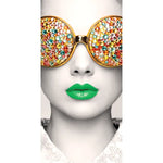 Graphic Vector Frame Edge R-01 Rectangle Fabric Poster Display