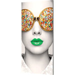 Graphic Vector Frame Edge R-01 Rectangle Fabric Poster Display