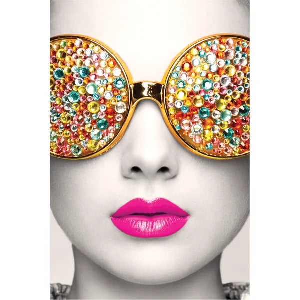 Graphic Vector Frame Edge R-03 Rectangle Fabric Poster Display