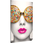 Graphic Vector Frame Edge R-03 Rectangle Fabric Poster Display