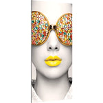 Graphic Vector Frame Edge R-04 Rectangle Fabric Poster Display