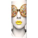 Graphic Vector Frame Edge R-04 Rectangle Fabric Poster Display