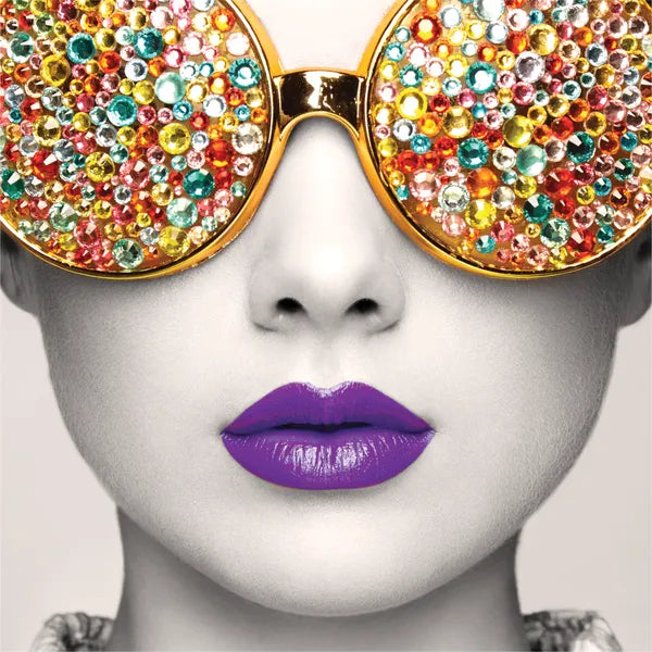 Graphic Vector Frame Edge S-05 Square Fabric Poster Display