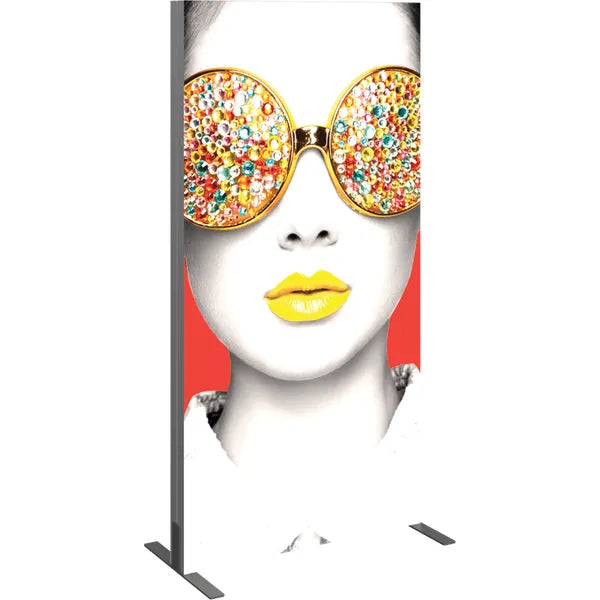 Back Options Vector Frame Light Box Rectangle 02 Fabric Banner Display