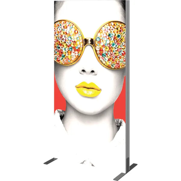 Back Options Vector Frame Light Box Rectangle 02 Fabric Banner Display