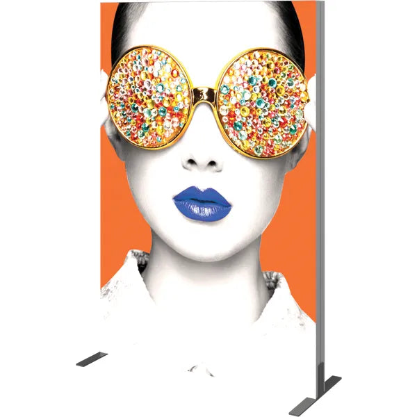 Back Options Vector Frame Light Box Rectangle 03 Fabric Banner Display