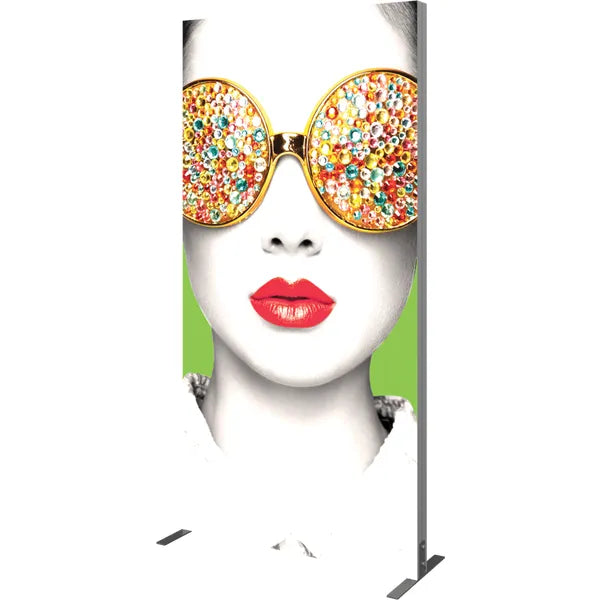 Back Options Vector Frame Light Box Rectangle 04 Fabric Banner Display