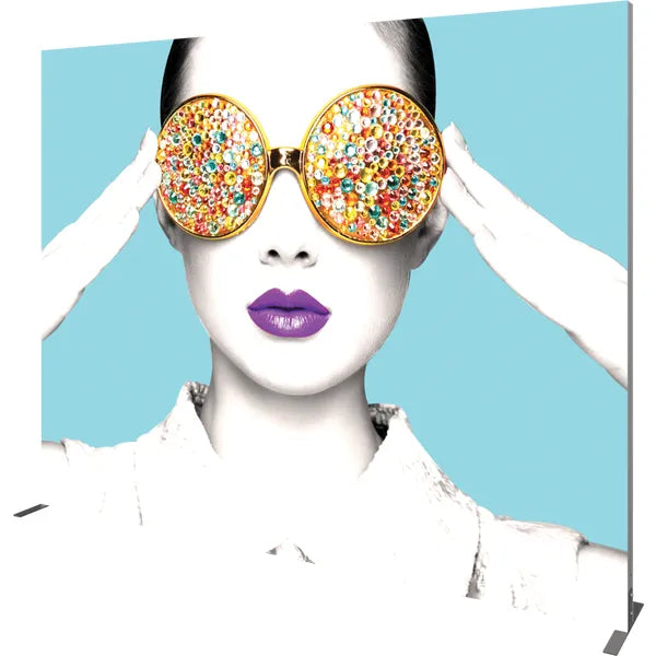 Back Options Vector Frame Light Box Rectangle 05 Fabric Banner Display