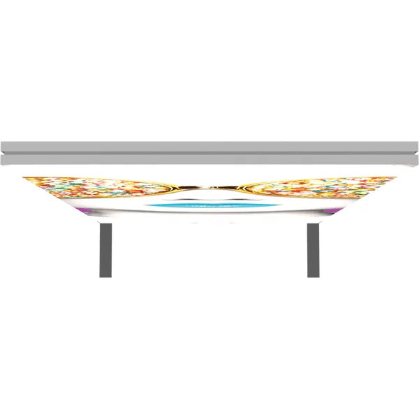 Back Options Vector Frame Light Box Rectangle 06 Fabric Banner Display