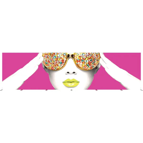 Back Options Vector Frame Light Box Rectangle 08 Fabric Banner Display