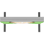 Back Options Vector Frame Light Box Square 01 Fabric Banner Display