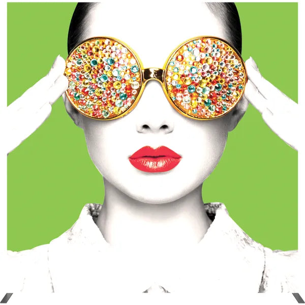 Back Options Vector Frame Light Box Square 04 Fabric Banner Display