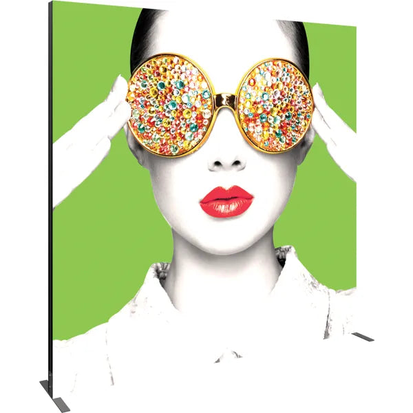 Back Options Vector Frame Light Box Square 04 Fabric Banner Display