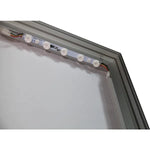 Back Options Vector Frame Light Box Rectangle 07 Fabric Banner Display